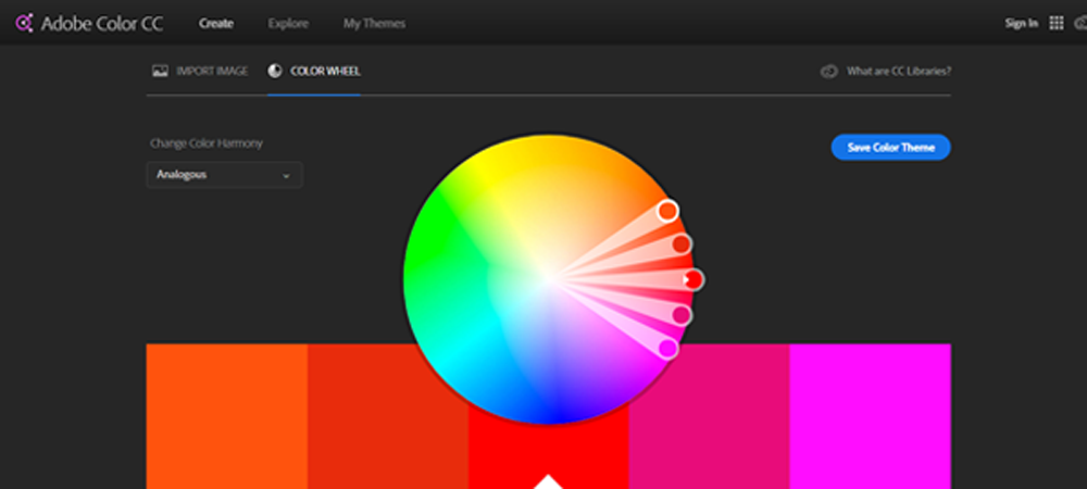 Website Color Palette: Have you turned the Color Wheel yet? 13 color wheel 2