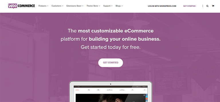 ecommerce website - woocommerce